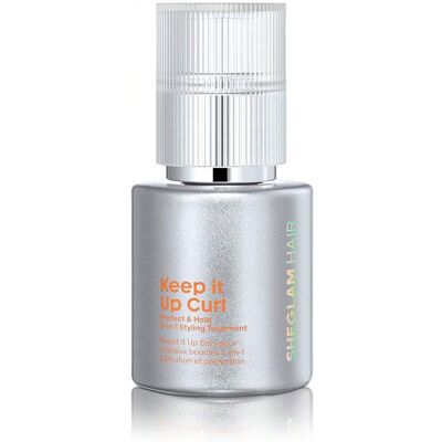 SHEIN Tratamiento de peinado Keep It Up Curl Protect & Hold 2 en 1, crema de peinado, alisa el cabello, prepara el cabello para un secado brillante, define los rizos, elimina el frizz, acondicionador sin enjuague y protector térmico, protege del calor has SHEIN Tratamiento de peinado Keep It Up Curl Protect & Hold 2 en 1, crema de peinado, alisa el cabello, prepara el cabello para un secado brillante, define los rizos, elimina el frizz, acondicionador sin enjuague y protector térmico, protege del calor has