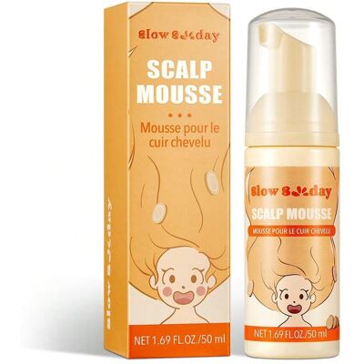 SHEIN Mousse Fortalecedor del Cuero Cabelludo Slow Sunday, Fortalece el Cabello, Cuidado Intensivo del Cuero Cabelludo, Adecuado para Todos los Tipos de Cabello, Buena Opción para Vacaciones, Esenciales de Viaje, Halloween & Navidad, Adecuado para el Cuid SHEIN Mousse Fortalecedor del Cuero Cabelludo Slow Sunday, Fortalece el Cabello, Cuidado Intensivo del Cuero Cabelludo, Adecuado para Todos los Tipos de Cabello, Buena Opción para Vacaciones, Esenciales de Viaje, Halloween & Navidad, Adecuado para el Cuid
