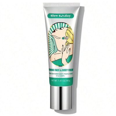 SHEIN Crema reafirmante para rostro y Body SlowSunday, crema facial de día y noche para el cuello - Hidratante, reafirmante y recuperadora, hidratante, calmante para la piel, nutrición profunda, adecuada para otoño e invierno, esencial de otoño, Y2K, idea SHEIN Crema reafirmante para rostro y Body SlowSunday, crema facial de día y noche para el cuello - Hidratante, reafirmante y recuperadora, hidratante, calmante para la piel, nutrición profunda, adecuada para otoño e invierno, esencial de otoño, Y2K, idea