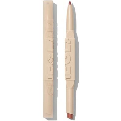 SHEIN Lápiz labial y delineador Glam 101 Duo-Lápiz labial de doble punta mate 2 en 1 Praline Pie, altamente pigmentado, duradero, suave, fácil de usar, maquillaje de labios, , Navidad, invierno, rosa y marrón SHEIN Lápiz labial y delineador Glam 101 Duo-Lápiz labial de doble punta mate 2 en 1 Praline Pie, altamente pigmentado, duradero, suave, fácil de usar, maquillaje de labios, , Navidad, invierno, rosa y marrón