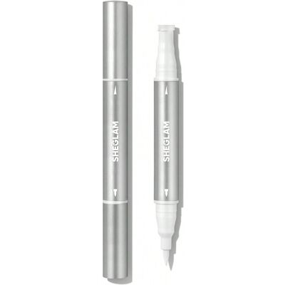 SHEIN Lápiz delineador de ojos mate ultra Wing It Waterproof Liner Duo-White de alta pigmentación, de secado rápido, resistente al agua y al sudor, 3 colores, para principiantes, suave y combinable, maquillaje de ojos SHEIN Lápiz delineador de ojos mate ultra Wing It Waterproof Liner Duo-White de alta pigmentación, de secado rápido, resistente al agua y al sudor, 3 colores, para principiantes, suave y combinable, maquillaje de ojos