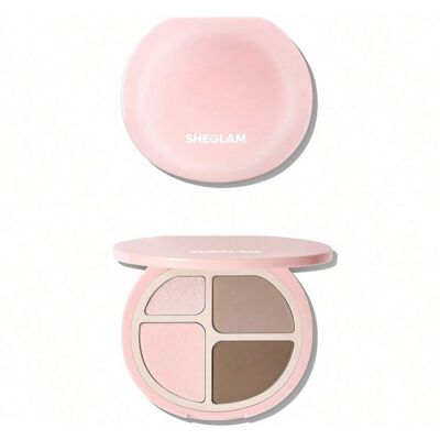 SHEIN Hypersculpt Paleta de iluminador y contorno-Cool, Paleta mate multiusos para iluminador, rubor, contorno, sombra de ojos y polvo esculpidor SHEIN Hypersculpt Paleta de iluminador y contorno-Cool, Paleta mate multiusos para iluminador, rubor, contorno, sombra de ojos y polvo esculpidor
