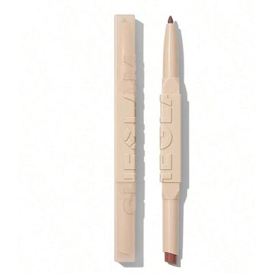 SHEIN Duo de lápiz labial y delineador Glam 101-Chai suave SHEIN Duo de lápiz labial y delineador Glam 101-Chai suave