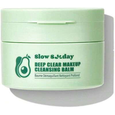 SHEIN Bálsamo limpiador desmaquillante profundo para un domingo tranquilo, desmaquillador profundo, limpiador facial, disuelve el maquillaje y el protector solar, para rostro, labios y ojos, textura suave y nutritiva, fórmula suave y no irritante, Y2K, cu SHEIN Bálsamo limpiador desmaquillante profundo para un domingo tranquilo, desmaquillador profundo, limpiador facial, disuelve el maquillaje y el protector solar, para rostro, labios y ojos, textura suave y nutritiva, fórmula suave y no irritante, Y2K, cu