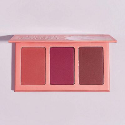 SHEIN Paleta De Rubores En Polvo De 3 Colores Sunset Cruise De Sweet Cheeks Blush Trio No Se Desvanece, Multiusos, No Grasoso, Con Brillo, Ligero, Aterciopelado Y Suave, Colorete , Navidad, Invierno, Rosa, MarróN, Morado, Rosa Blush Rare Colorete SHEIN Paleta De Rubores En Polvo De 3 Colores Sunset Cruise De Sweet Cheeks Blush Trio No Se Desvanece, Multiusos, No Grasoso, Con Brillo, Ligero, Aterciopelado Y Suave, Colorete , Navidad, Invierno, Rosa, MarróN, Morado, Rosa Blush Rare Colorete