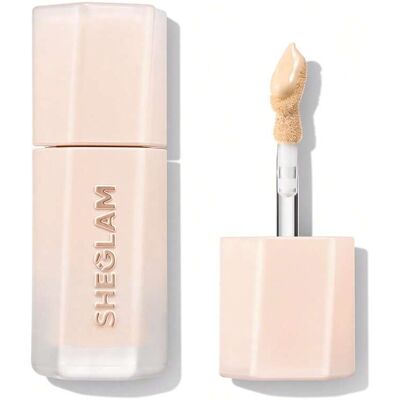 SHEIN Hideaway Corrector de Cobertura Total-Linen Corrector de Color Iluminador y Resaltador SHEIN Hideaway Corrector de Cobertura Total-Linen Corrector de Color Iluminador y Resaltador