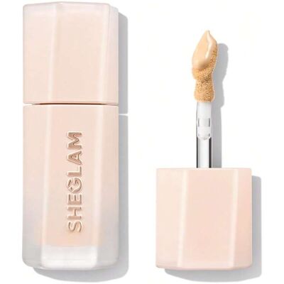 SHEIN Hideaway Corrector de Cobertura Total-Buttercream Corrector de Color Iluminador y Resaltador SHEIN Hideaway Corrector de Cobertura Total-Buttercream Corrector de Color Iluminador y Resaltador