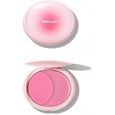SHEIN Rubor En Polvo En Crema Cheek 2 Cheek Blush Duo-Pink Sprinkles De 5 Tonos, Pigmento De Larga DuracióN, Pigmento De Doble Uso, Maquillaje Facial No Graso Y Difuminable Rare Colorete SHEIN Rubor En Polvo En Crema Cheek 2 Cheek Blush Duo-Pink Sprinkles De 5 Tonos, Pigmento De Larga DuracióN, Pigmento De Doble Uso, Maquillaje Facial No Graso Y Difuminable Rare Colorete