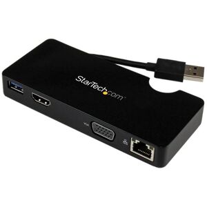 Startech.com StarTechcom Replicador de Puertos USB 30 de Viajes con HDMI o VGA Docking Station para Portátil Startech.com StarTechcom Replicador de Puertos USB 30 de Viajes con HDMI o VGA Docking Station para Portátil