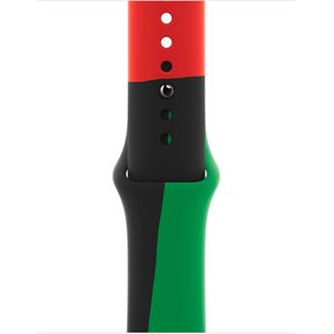 Apple MUQ53ZMA Accesorios para dispositivos vestibles inteligentes Grupo de rock Negro Verde Rojo Fluoroelastómero Apple MUQ53ZMA Accesorios para dispositivos vestibles inteligentes Grupo de rock Negro Verde Rojo Fluoroelastómero