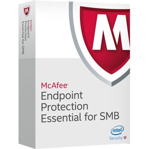 McAfee Endpoint Protection for SMB 1 Year 5 25 User Licencia básica 1 años McAfee Endpoint Protection for SMB 1 Year 5 25 User Licencia básica 1 años