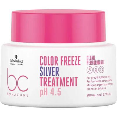 Schwarzkopf Color Freeze Tratamiento Plateado pH 4.5 (200ml) Schwarzkopf Color Freeze Tratamiento Plateado pH 4.5 (200ml)