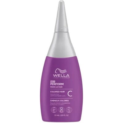 Wella Pro+ Perform Curl Liquido Permanente 75ml C - Coloreado/ Frágil Wella Pro+ Perform Curl Liquido Permanente 75ml C - Coloreado/ Frágil