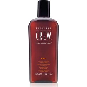 American Crew 3 in 1 Classic Shampoo Conditioner y Body Wash 450ml American Crew 3 in 1 Classic Shampoo Conditioner y Body Wash 450ml