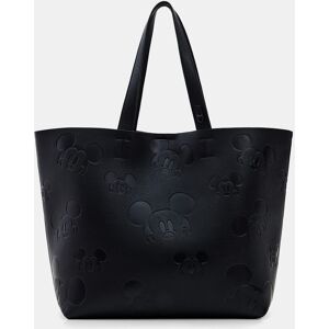 Desigual Desigual - Shopper extra grande Mickey Namibia en negro con print en relieve. Mujer Negro Desigual Desigual - Shopper extra grande Mickey Namibia en negro con print en relieve. Mujer Negro