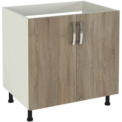 BriCor BriCor - Módulo Bajo Fregadero 2 Puertas. Roble BriCor BriCor - Módulo Bajo Fregadero 2 Puertas. Roble