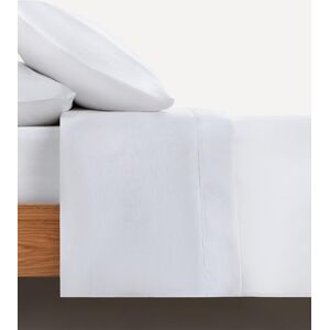 Bassols Bassols - Juego de sábanas algodón peinado mercerizado 250 hilos Jade Bassols. Blanco Cama 200 cm Bassols Bassols - Juego de sábanas algodón peinado mercerizado 250 hilos Jade Bassols. Blanco Cama 200 cm