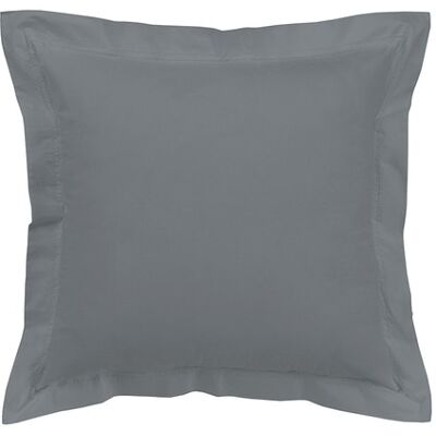 ESTELIA ESTELIA - Pack 2 fundas de cojín algodón orgnánico ceniza. Talla 55 x 55 cm ESTELIA ESTELIA - Pack 2 fundas de cojín algodón orgnánico ceniza. Talla 55 x 55 cm
