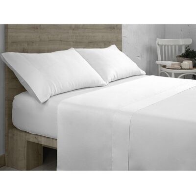 ESTELIA ESTELIA - Juego de sábanas blanco. Talla Cama 180 cm ESTELIA ESTELIA - Juego de sábanas blanco. Talla Cama 180 cm