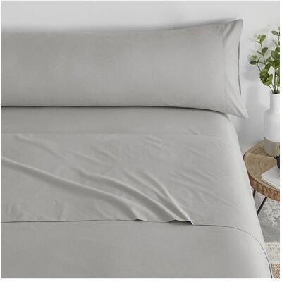 DONEGAL DONEGAL - Juego sábanas liso tacto extrasuave cama 90cm. Talla 105 x 190/200 cm DONEGAL DONEGAL - Juego sábanas liso tacto extrasuave cama 90cm. Talla 105 x 190/200 cm