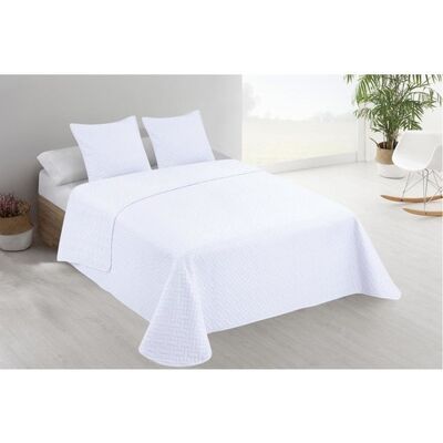 DONEGAL DONEGAL - Colcha lisa + cojines acolchada cama 135. Talla 180 x 260 cm DONEGAL DONEGAL - Colcha lisa + cojines acolchada cama 135. Talla 180 x 260 cm