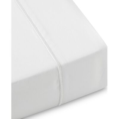 ESTELIA ESTELIA - Juego de sábanas Liso 500H color blanco. Cama de 90 cm. 3 piezas. Talla Cama 105 cm ESTELIA ESTELIA - Juego de sábanas Liso 500H color blanco. Cama de 90 cm. 3 piezas. Talla Cama 105 cm