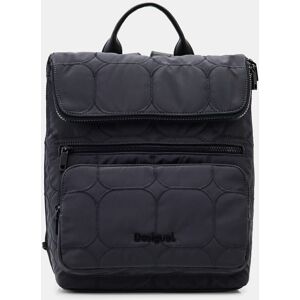 Desigual Desigual - Mochila mediana acolchada en gris oscuro. Gris oscuro Desigual Desigual - Mochila mediana acolchada en gris oscuro. Gris oscuro