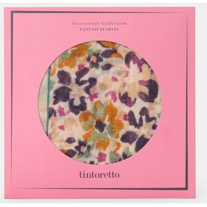 Tintoretto Tintoretto - Bandana lana flores. Mujer Rosa Tintoretto Tintoretto - Bandana lana flores. Mujer Rosa