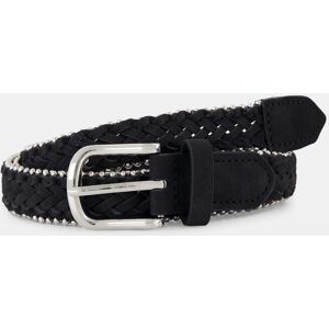 Tintoretto Tintoretto - Cinturón trenzado con detalle metálico. Mujer Negro Tintoretto Tintoretto - Cinturón trenzado con detalle metálico. Mujer Negro
