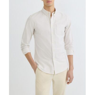 Dockers Dockers - Camisa de hombre de manga larga, slim fit.. Hombre Natural Talla M Dockers Dockers - Camisa de hombre de manga larga, slim fit.. Hombre Natural Talla M