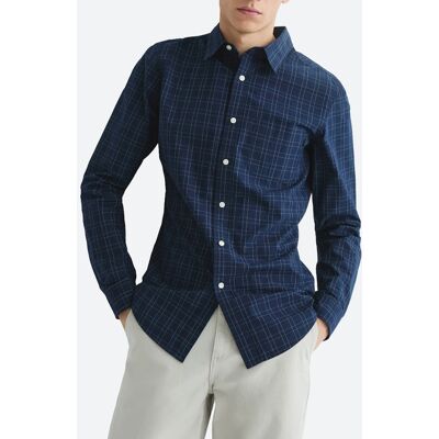 Dockers Dockers - Camisa de hombre de manga larga, slim fit.. Hombre Azul marino Talla S Dockers Dockers - Camisa de hombre de manga larga, slim fit.. Hombre Azul marino Talla S
