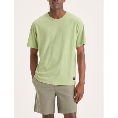 Dockers Dockers - Camiseta de hombre de manga corta, regular fit.. Hombre Verde claro Talla S Dockers Dockers - Camiseta de hombre de manga corta, regular fit.. Hombre Verde claro Talla S