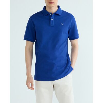 Hackett Hackett - Polo de hombre de piqué manga corta classic fit. Hombre Azul Talla L Hackett Hackett - Polo de hombre de piqué manga corta classic fit. Hombre Azul Talla L