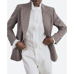 Sfera Sfera - Chaqueta cuadros. Mujer Azul marino Talla 42 Sfera Sfera - Chaqueta cuadros. Mujer Azul marino Talla 42