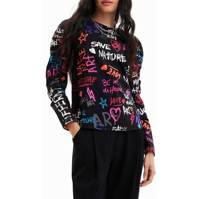 Desigual Desigual - Blusa manga larga. Mujer Talla 34 Desigual Desigual - Blusa manga larga. Mujer Talla 34