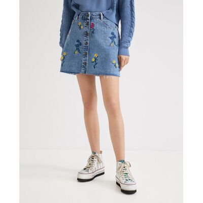 Desigual Desigual - Falda denim. Mujer Talla 36 Desigual Desigual - Falda denim. Mujer Talla 36
