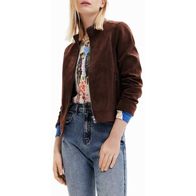 Desigual Desigual - Chaqueta efecto ante. Mujer Talla 34 Desigual Desigual - Chaqueta efecto ante. Mujer Talla 34