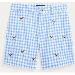 Polo Ralph Lauren Polo Ralph Lauren - Bermuda de cuadros de niño en azul con microbordados. Niño Azul Talla 18 Años Polo Ralph Lauren Polo Ralph Lauren - Bermuda de cuadros de niño en azul con microbordados. Niño Azul Talla 18 Años