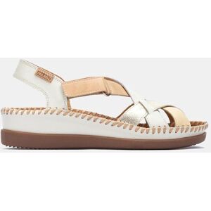 Pikolinos Pikolinos - Sandalias de cuña de mujer en piel. Mujer Blanco Talla 41 Pikolinos Pikolinos - Sandalias de cuña de mujer en piel. Mujer Blanco Talla 41