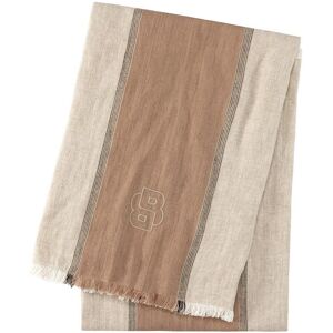 Hugo Boss Hugo Boss - Manta decorativa lino Taman Hugo Boss. Marrón 140 x 175 cm Hugo Boss Hugo Boss - Manta decorativa lino Taman Hugo Boss. Marrón 140 x 175 cm