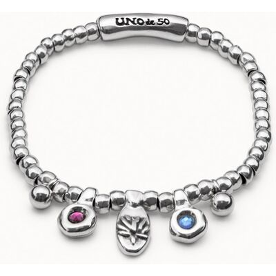 UNOde50 Pulsera bañada en plata de ley Multicolor S UNOde50 Pulsera bañada en plata de ley Multicolor S