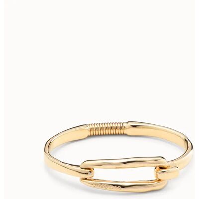 UNOde50 Pulsera hebilla bañada en oro de 18k Dorado L UNOde50 Pulsera hebilla bañada en oro de 18k Dorado L