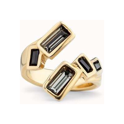 UNOde50 Anillo GlitterByGlitter Gris 9 UNOde50 Anillo GlitterByGlitter Gris 9
