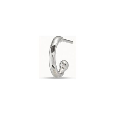 UNOde50 Piercing bañado en plata de ley de aro Plateado U UNOde50 Piercing bañado en plata de ley de aro Plateado U