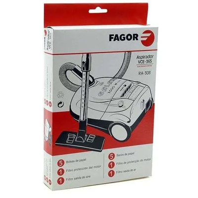 Bolsa filtro aspirador Fagor VCE-365 Bolsa filtro aspirador Fagor VCE-365