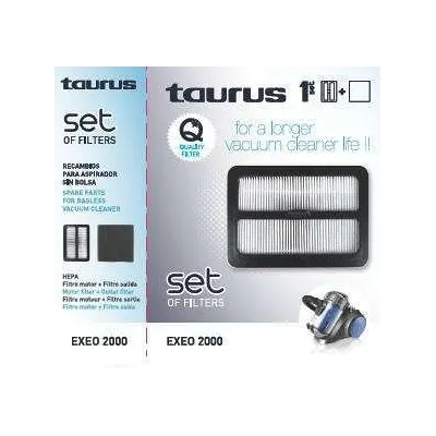 Set de filtros aspirador Taurus Exeo Set de filtros aspirador Taurus Exeo