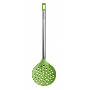 Espumadera de Cocina Bra Prior Color Verde Silicona y Acero inoxidable Espumadera de Cocina Bra Prior Color Verde Silicona y Acero inoxidable
