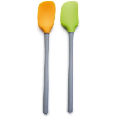 Set 2 Mini Espátulas Silicona Ibili 748800 Set 2 Mini Espátulas Silicona Ibili 748800