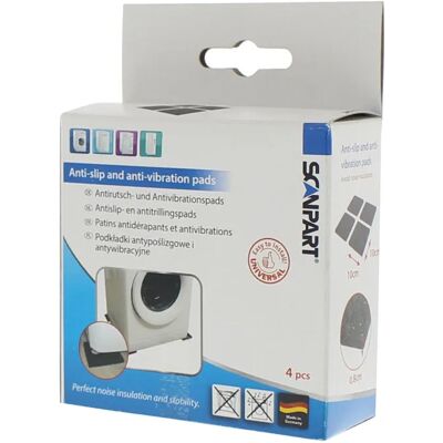 Set Amortiguadores Antivibración para Lavadora / Secadora Set Amortiguadores Antivibración para Lavadora / Secadora
