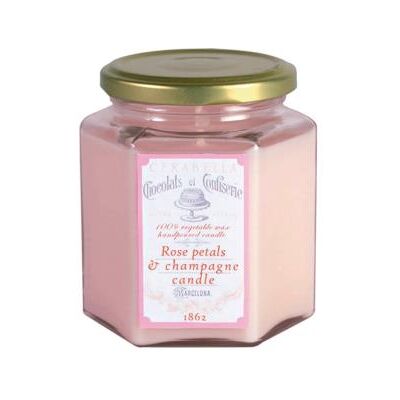 Cerabella vela tarro sucreg2 rose petals-champagne 8x10cm 1u Cerabella vela tarro sucreg2 rose petals-champagne 8x10cm 1u